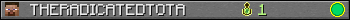 THERADICATEDTOTA userbar 350x20