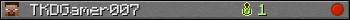 TKDGamer007 userbar 350x20