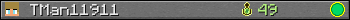 Юзербар 350x20 для TMan11911