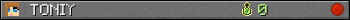 TONIY userbar 350x20