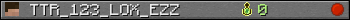 TTR_123_LOX_EZZ userbar 350x20