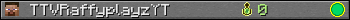 TTVRaffyplayzYT userbar 350x20