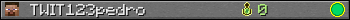 TWIT123pedro userbar 350x20