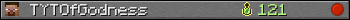 TYTOfGodness userbar 350x20