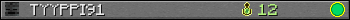 TYYPPI91 userbar 350x20