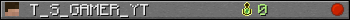 T_S_GAMER_YT userbar 350x20