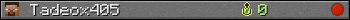 Tadeox405 userbar 350x20