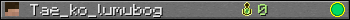 Tae_ko_lumubog userbar 350x20