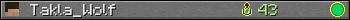 Takla_Wolf userbar 350x20