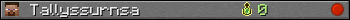 Tallyssurnsa userbar 350x20