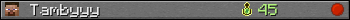 Tambyyy userbar 350x20