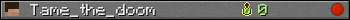 Tame_the_doom userbar 350x20