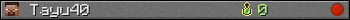 Tayu40 userbar 350x20