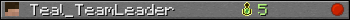 Teal_TeamLeader userbar 350x20