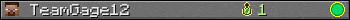 TeamGage12 userbar 350x20