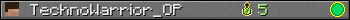 TechnoWarrior_OP userbar 350x20