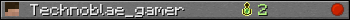 Technoblae_gamer userbar 350x20