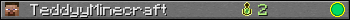 TeddyyMinecraft userbar 350x20