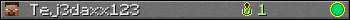 Tej3daxx123 userbar 350x20