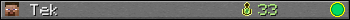 Tek userbar 350x20
