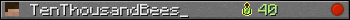 TenThousandBees_ userbar 350x20