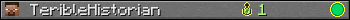 TeribleHistorian userbar 350x20