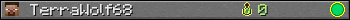 TerraWolf68 userbar 350x20