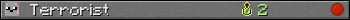 Terrorist userbar 350x20