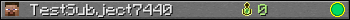 Юзербар 350x20 для TestSubject7440