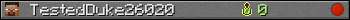 TestedDuke26020 userbar 350x20