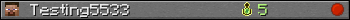 Юзербар 350x20 для Testing5533
