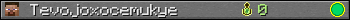 Tevojoxocemukye userbar 350x20