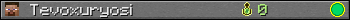 Tevoxuryosi userbar 350x20