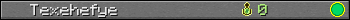 Texehefye userbar 350x20