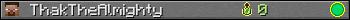 ThakTheAlmighty userbar 350x20