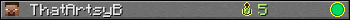ThatArtsyB userbar 350x20