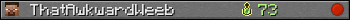 ThatAwkwardWeeb userbar 350x20