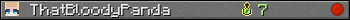 ThatBloodyPanda userbar 350x20