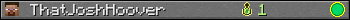 ThatJoshHoover userbar 350x20