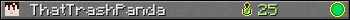 ThatTrashPanda userbar 350x20