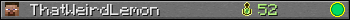 ThatWeirdLemon userbar 350x20