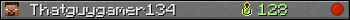 Thatguygamer134 userbar 350x20