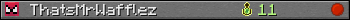 ThatsMrWafflez userbar 350x20