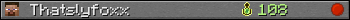 Thatslyfoxx userbar 350x20