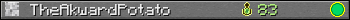 TheAkwardPotato userbar 350x20