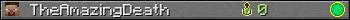 TheAmazingDeath userbar 350x20