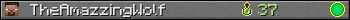 TheAmazzingWolf userbar 350x20