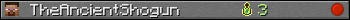 TheAncientShogun userbar 350x20