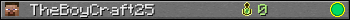 TheBoyCraft25 userbar 350x20