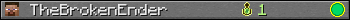 TheBrokenEnder userbar 350x20